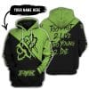 Too Fast To Live Too Young To Die - 3d All Over Printed - Fox Racing & Monster Energy