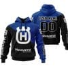 Premium Gift - Custom Name - Husqvarna - Blue