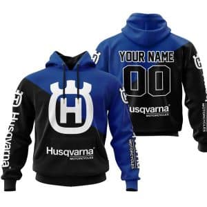 Premium Gift - Custom Name - Husqvarna - Blue