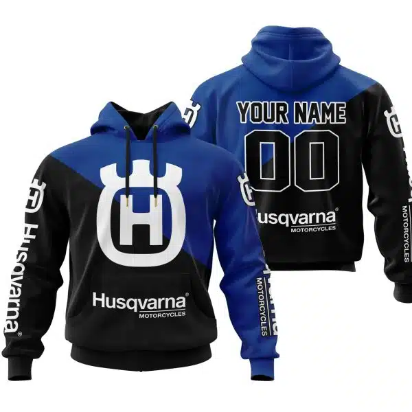 Premium Gift - Custom Name - Husqvarna - Blue