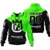 Premium Gift - Custom Name - Husqvarna - Green