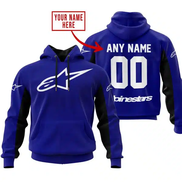 Custom Name Racing - Limited Edition - Alpinestars - Navy V2
