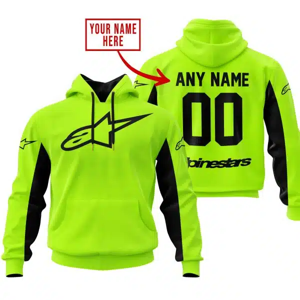 Custom Name Racing - Limited Edition - Alpinestars - Neon V2