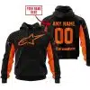 Custom Name Racing - Limited Edition - Alpinestars - Orange