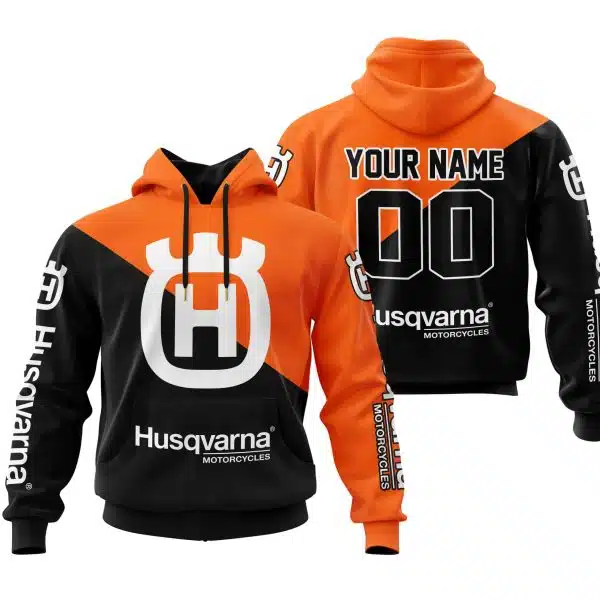 Premium Gift - Custom Name - Husqvarna - Orange