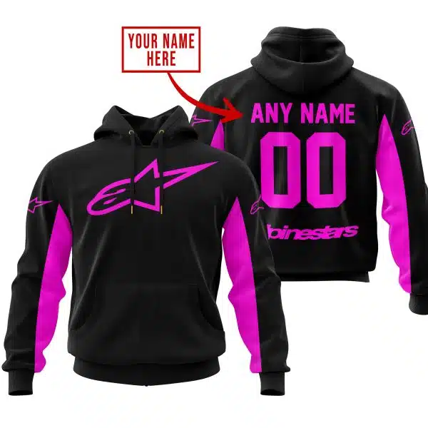 Custom Name Racing - Limited Edition - Alpinestars - Pink
