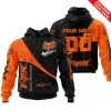 Make Life A Ride Just Send It - Fox - Orange