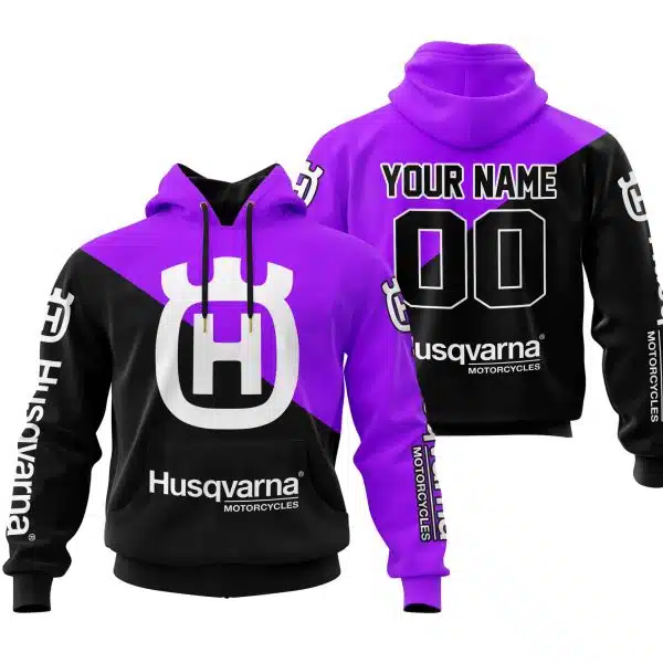 Premium Gift - Custom Name - Husqvarna - Purple