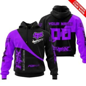 Make Life A Ride Just Send It - Fox - Purple
