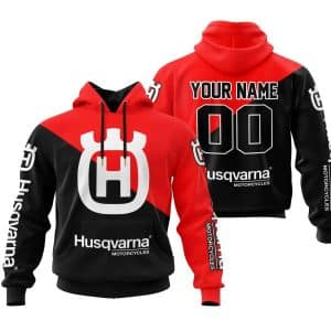 Premium Gift - Custom Name - Husqvarna - Red