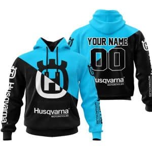 Premium Gift - Custom Name - Husqvarna - Sky Blue