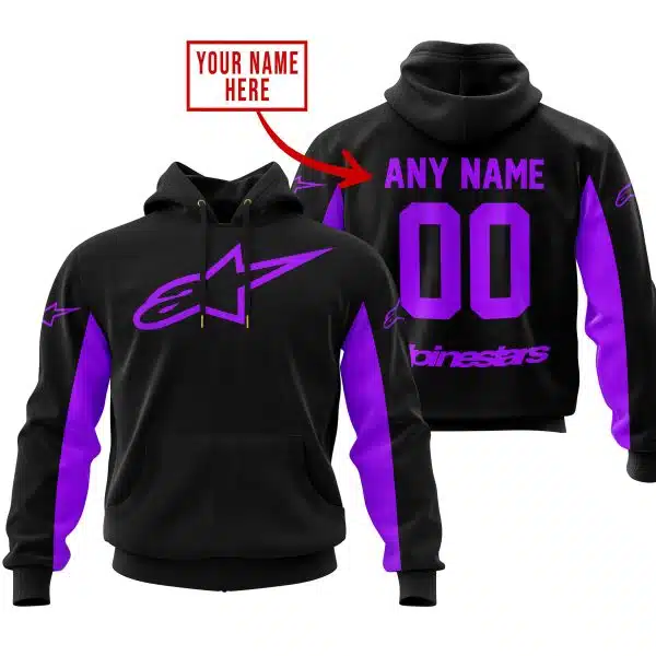 Custom Name Racing - Limited Edition - Alpinestars - Purple