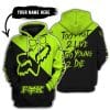 Too Fast To Live Too Young To Die – 3d All Over Printed – Fox Racing Girl – Neon