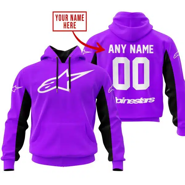 Custom Name Racing - Limited Edition - Alpinestars - Purple V2