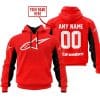 Custom Name Racing - Limited Edition - Alpinestars - Red V2