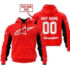 Custom Name Racing - Limited Edition - Alpinestars - Red V2