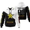 Premium Gift - Custom Name - Rockstar Energy - White