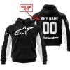 Custom Name Racing - Limited Edition - Alpinestars - White