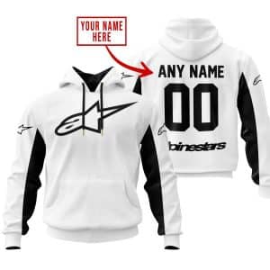 Custom Name Racing - Limited Edition - Alpinestars - White V2