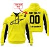Custom Name Racing - Limited Edition - Alpinestars - Yelow V2
