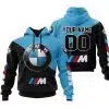 Premium Gift - Custom Name - Bmw - Sky Blue