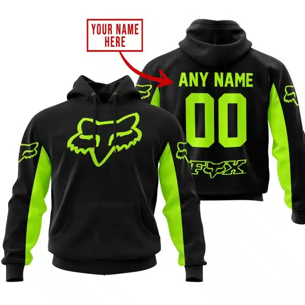 Custom Name Racing - Limited Edition - Fox Racing - Neon