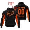 Custom Name Racing - Limited Edition - Fox Racing - Orange