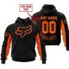 Custom Name Racing - Limited Edition - Fox Racing - Orange