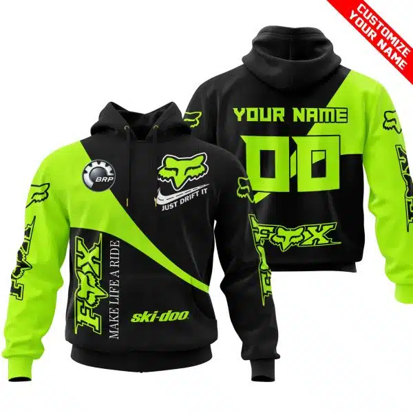 Make Life A Ride Just Send It - Ski Doo - Neon
