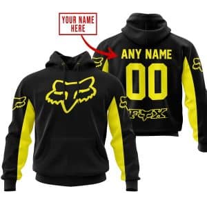 Custom Name Racing - Limited Edition - Fox Racing - Yellow