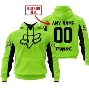 Custom Name Racing - Limited Edition - Fox Racing V2 - Green 1