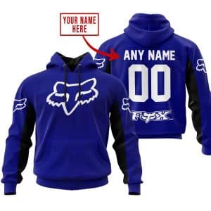 Custom Name Racing - Limited Edition - Fox Racing V2 - Navy