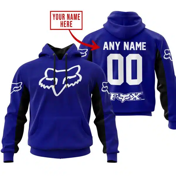 Custom Name Racing - Limited Edition - Fox Racing V2 - Navy