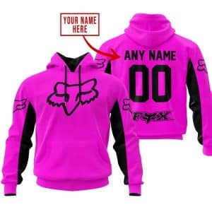 Custom Name Racing - Limited Edition - Fox Racing V2 - Pink