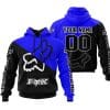 Premium Gift - Custom Name - Fox Racing - Blue