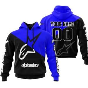 Premium Gift - Custom Name - Alpinestars - Blue