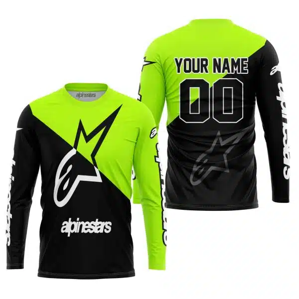 Premium Gift - Custom Name - Alpinestars - Neon - Image 4