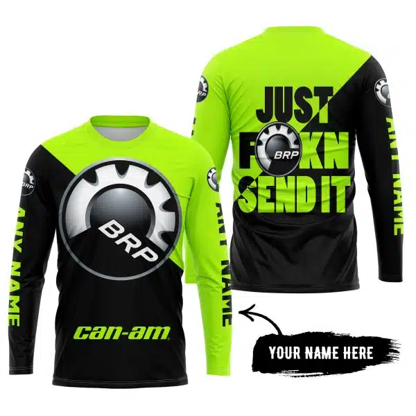 Just Fkcn Send It - 3d All Over Printed - Can Am Neon - Image 5