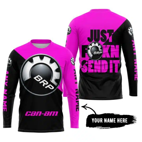 Just Fkcn Send It - 3d All Over Printed - Can Am Pink - Image 5