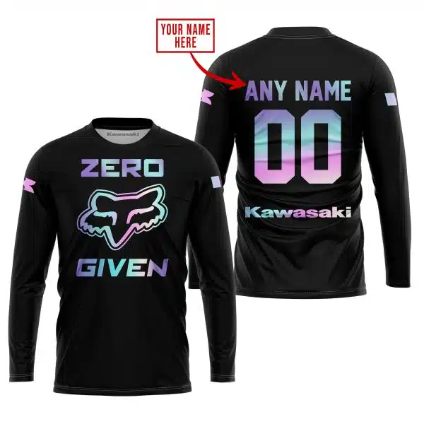 Zero Fox Given – Limited Edition – Kawasaki – Black - Image 2