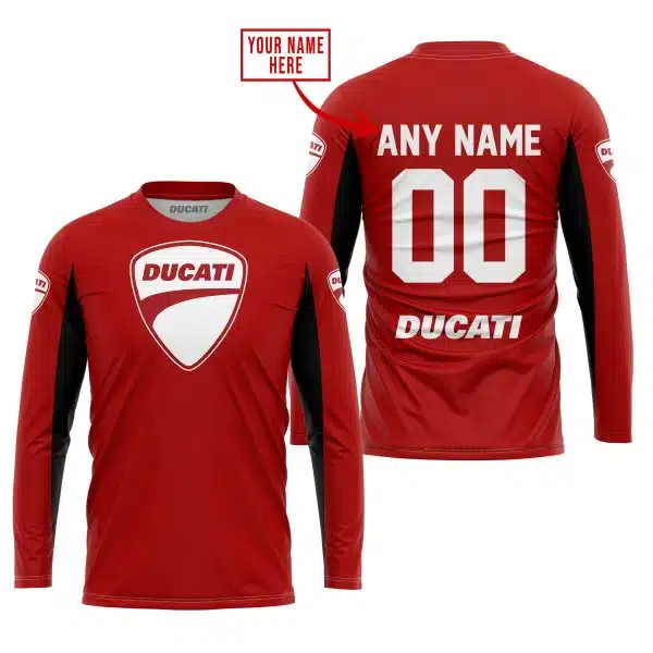 Custom Name Racing - Limited Edition - Ducati - Red V2 - Image 2