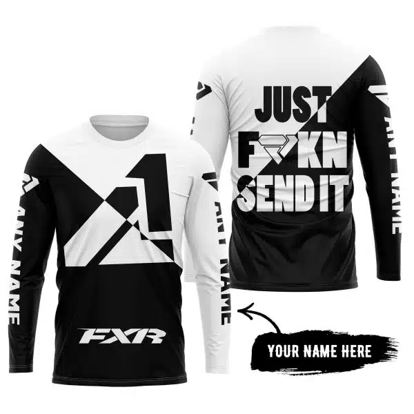Just Fkcn Send It - 3d All Over Printed - Fxr White - Image 5