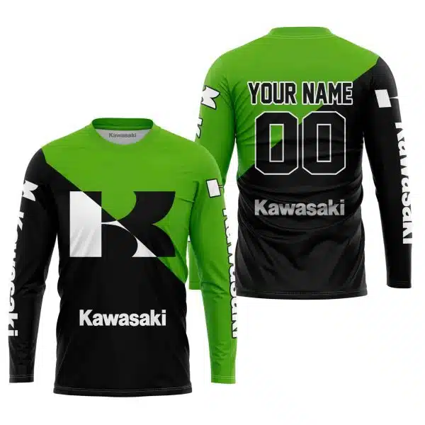 Premium Gift - Custom Name - Kawasaki - Green - Image 4