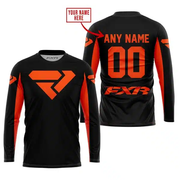 Custom Name Racing - Limited Edition - Fxr - Orange - Image 2