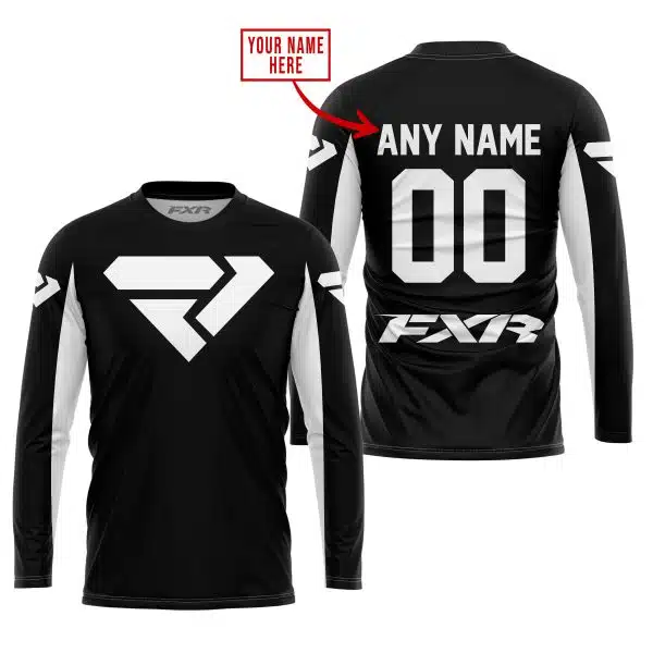 Custom Name Racing - Limited Edition - Fxr - White - Image 2