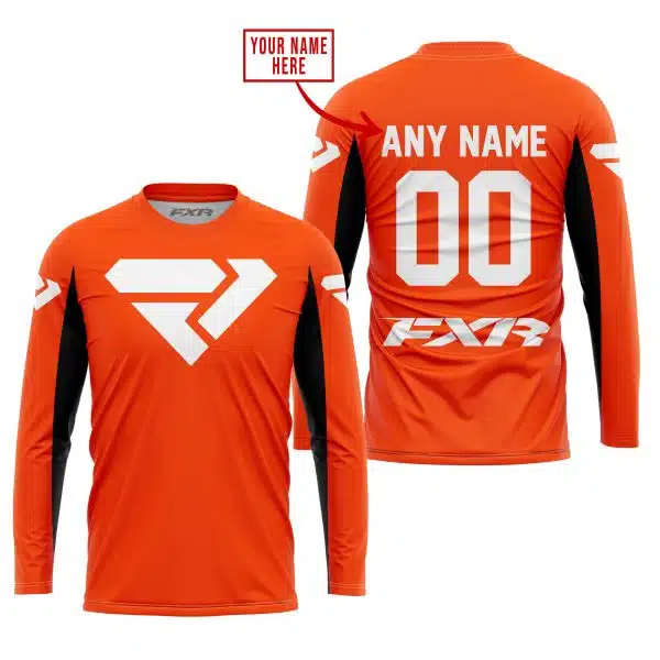 Custom Name Racing - Limited Edition - Fxr V2 - Orange - Image 2
