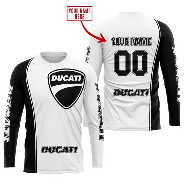 Limited Edition - Custom Name Motocrocss V2 - Ducati - Image 2