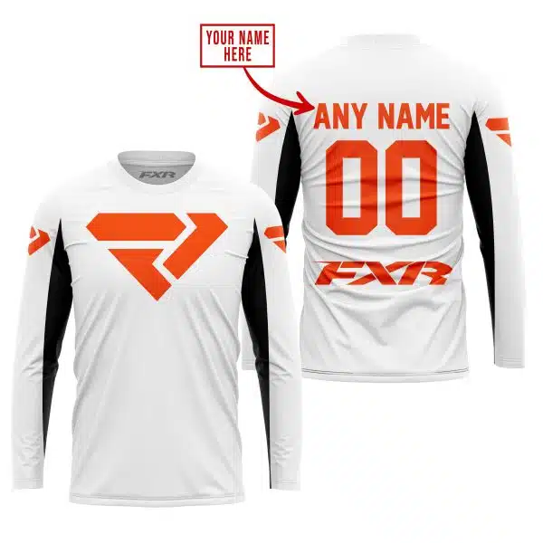Custom Name Racing - Limited Edition - Fxr V2 - White - Image 2