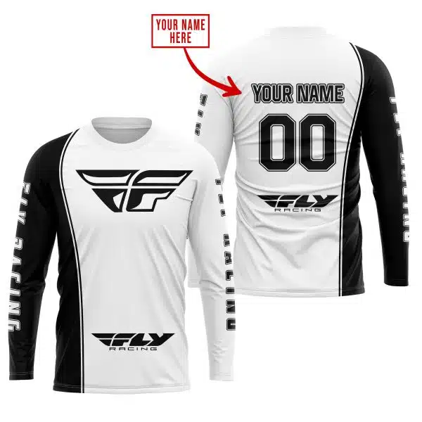 Limited Edition - Custom Name Motocrocss V2 - Fly Racing - Image 2