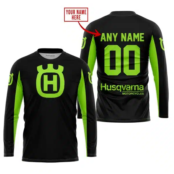 Custom Name Racing - Limited Edition - Husqvarna - Green 1 - Image 2
